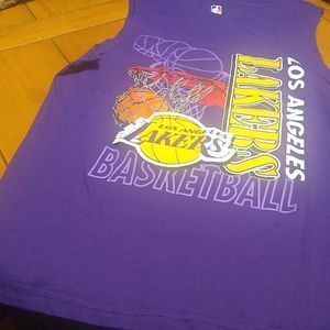 NBA Boys XL 18/20 Los Angeles Lakers Tank. New With Tags